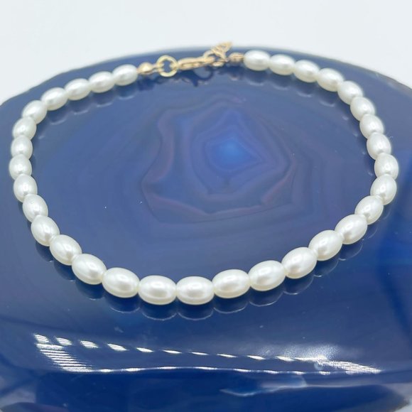 Pearl Bohemian – Sword Charm Layered Anklet - Picture 4 of 5
